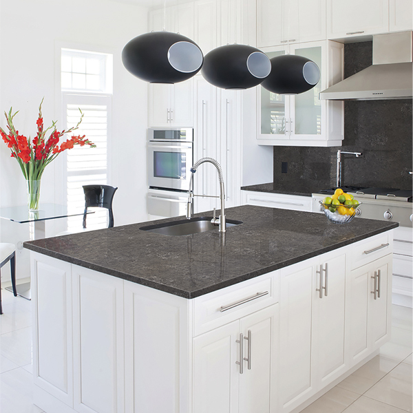 Borun Grey Quartz Stone Countertops