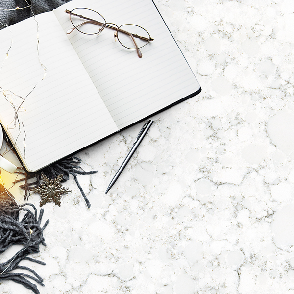 Alaska White Artifical Quartz Countertops