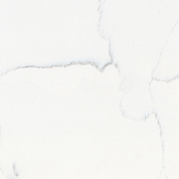 Super Cararra White Kitchen Quartz Countertops 