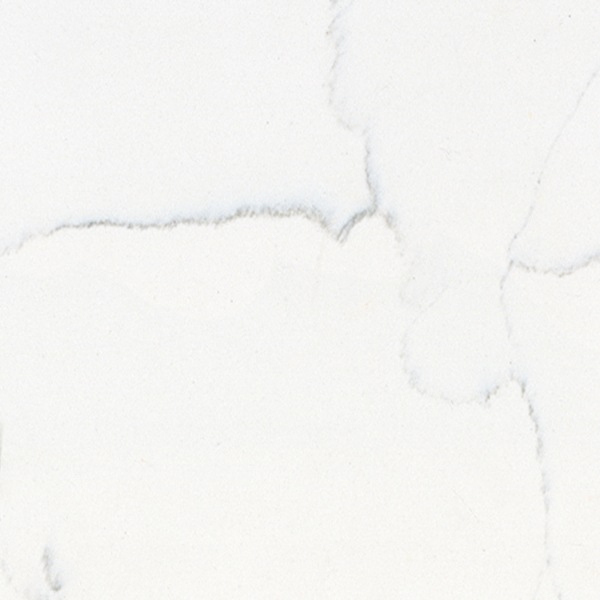 Super Cararra White Kitchen Quartz Countertops 