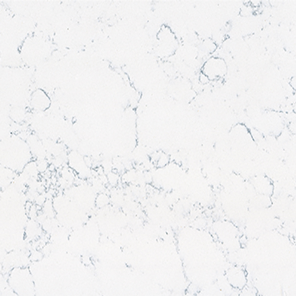 Blizzard Cararra White Quartz Kitchen Countertops