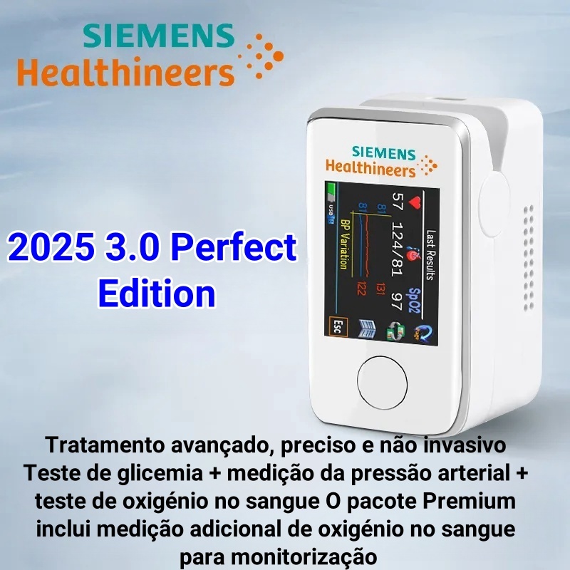 🌈Inovação tecnológica da investigação médica em 2025: Medidor de glicemia portátil, indolor e não invasivo da Siemens, a monitorização da saúde do açúcar no sangue nunca foi tão fácil!