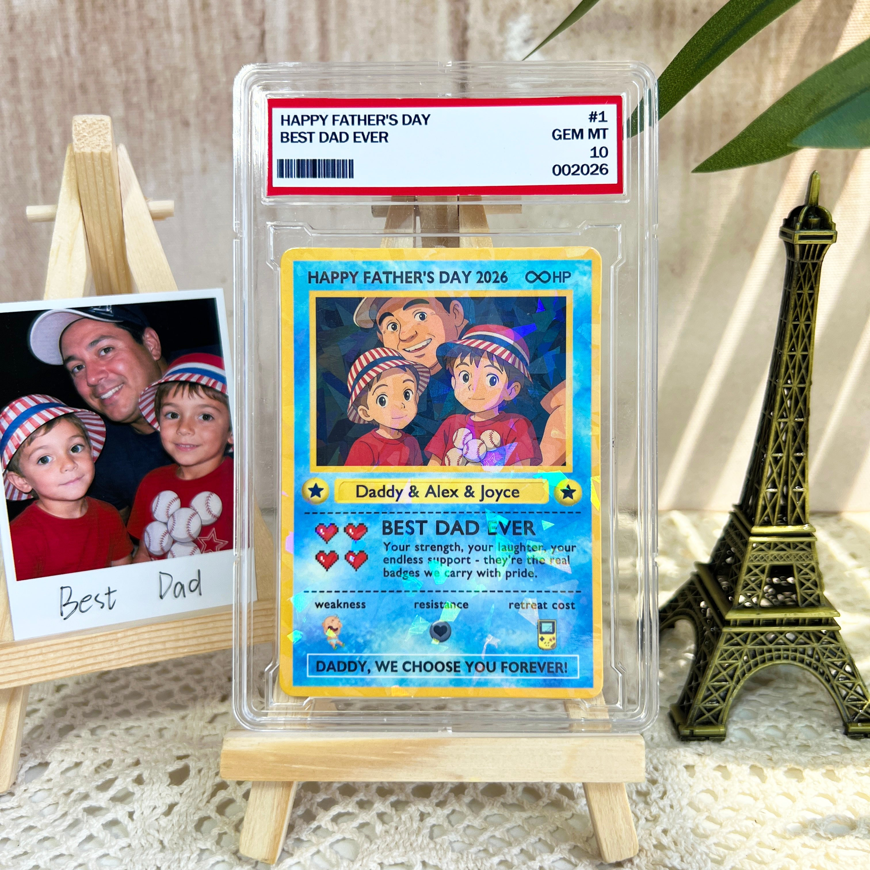 Personalized "LegendaryDad" Love Card
