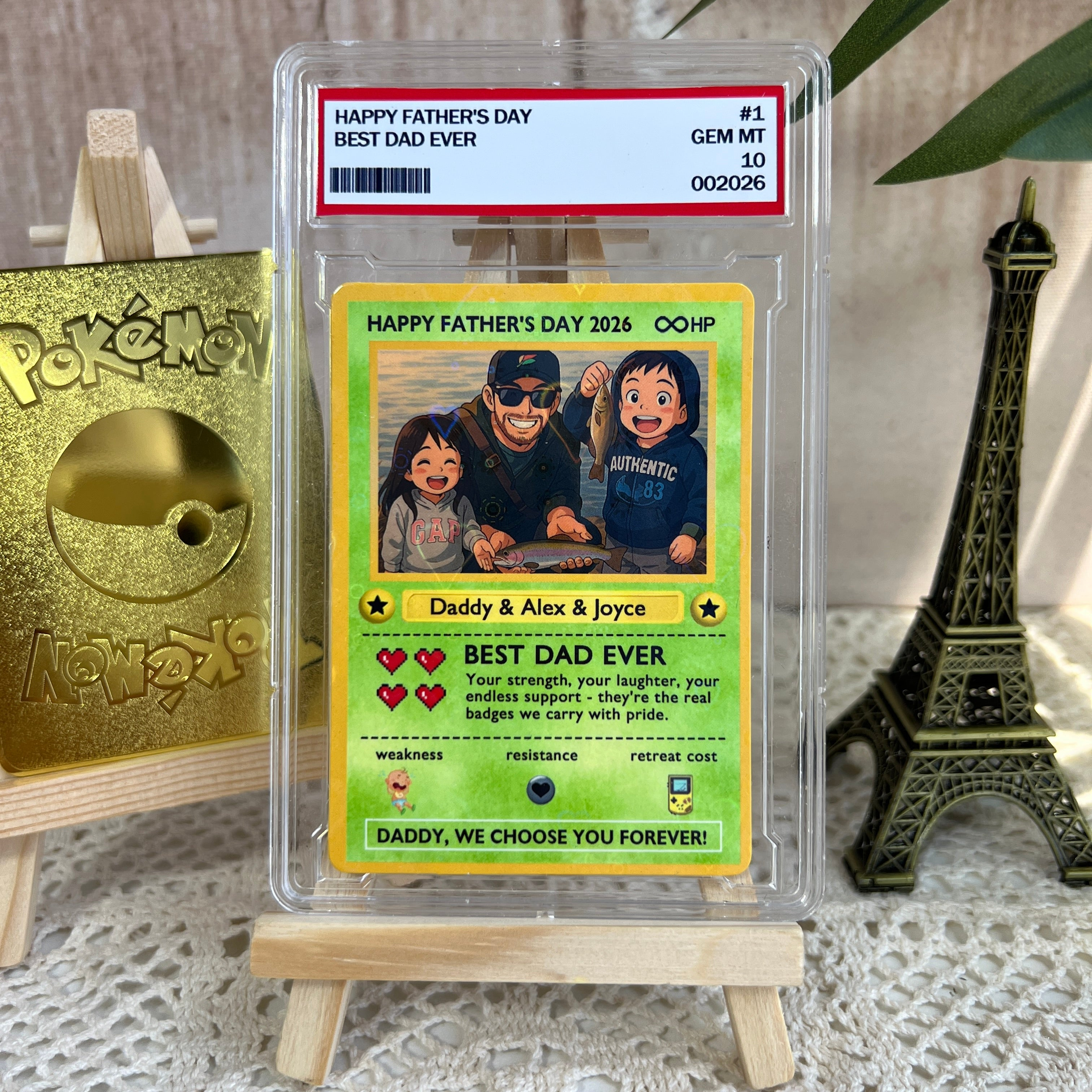 Personalized "LegendaryDad" Love Card