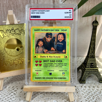 Personalized "LegendaryDad" Love Card