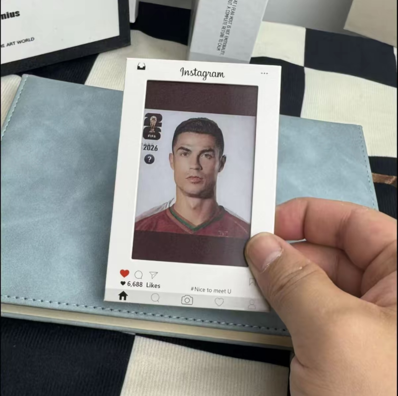 World Cup star 3D grating card keychain and schoolbag pendant
