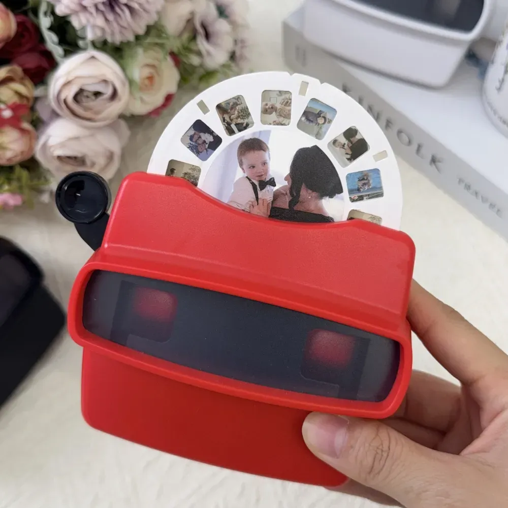 Custom Photo Viewfinder Retro Mother's Day Gift