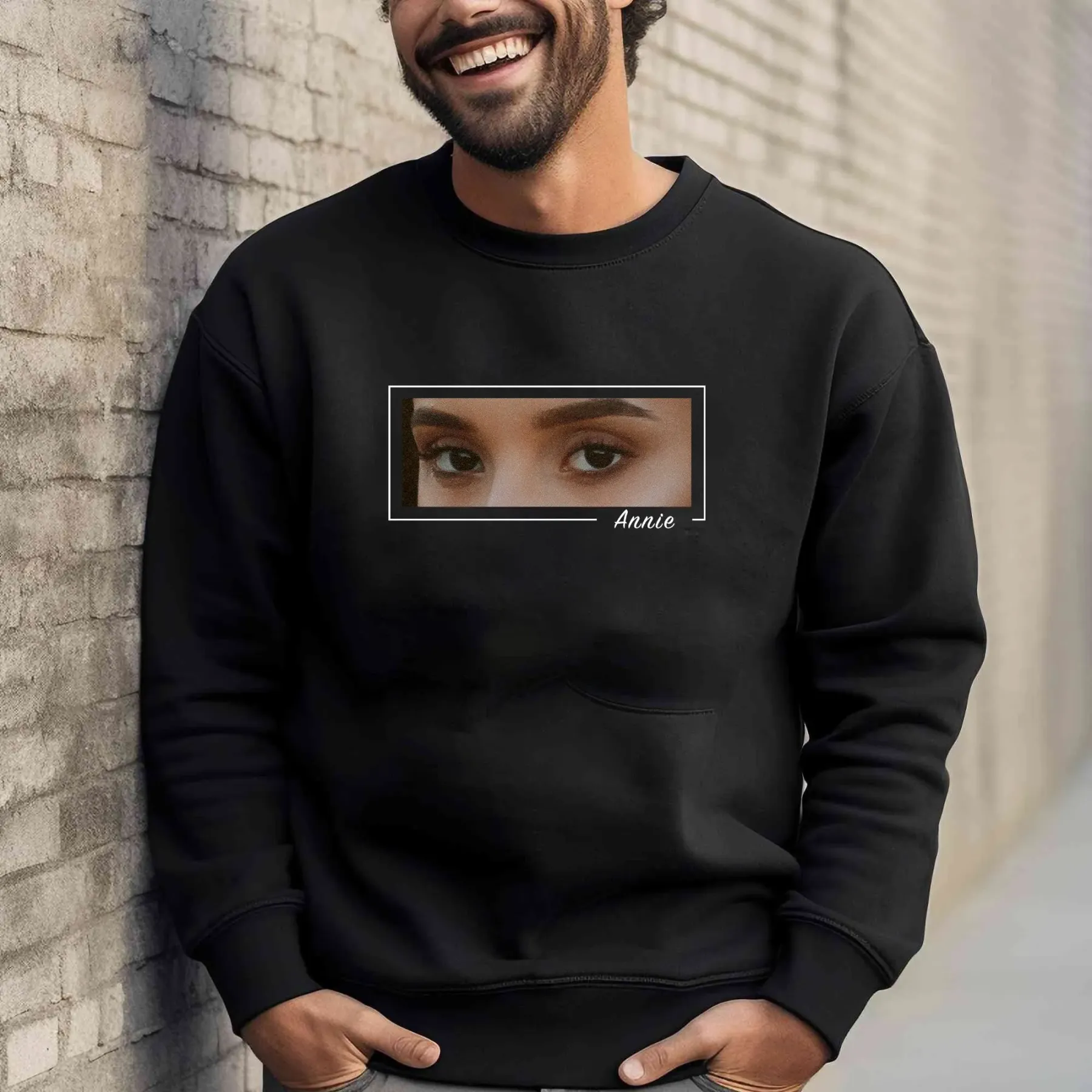 Unique Custom Eyes Tee Perfect Couple Gift