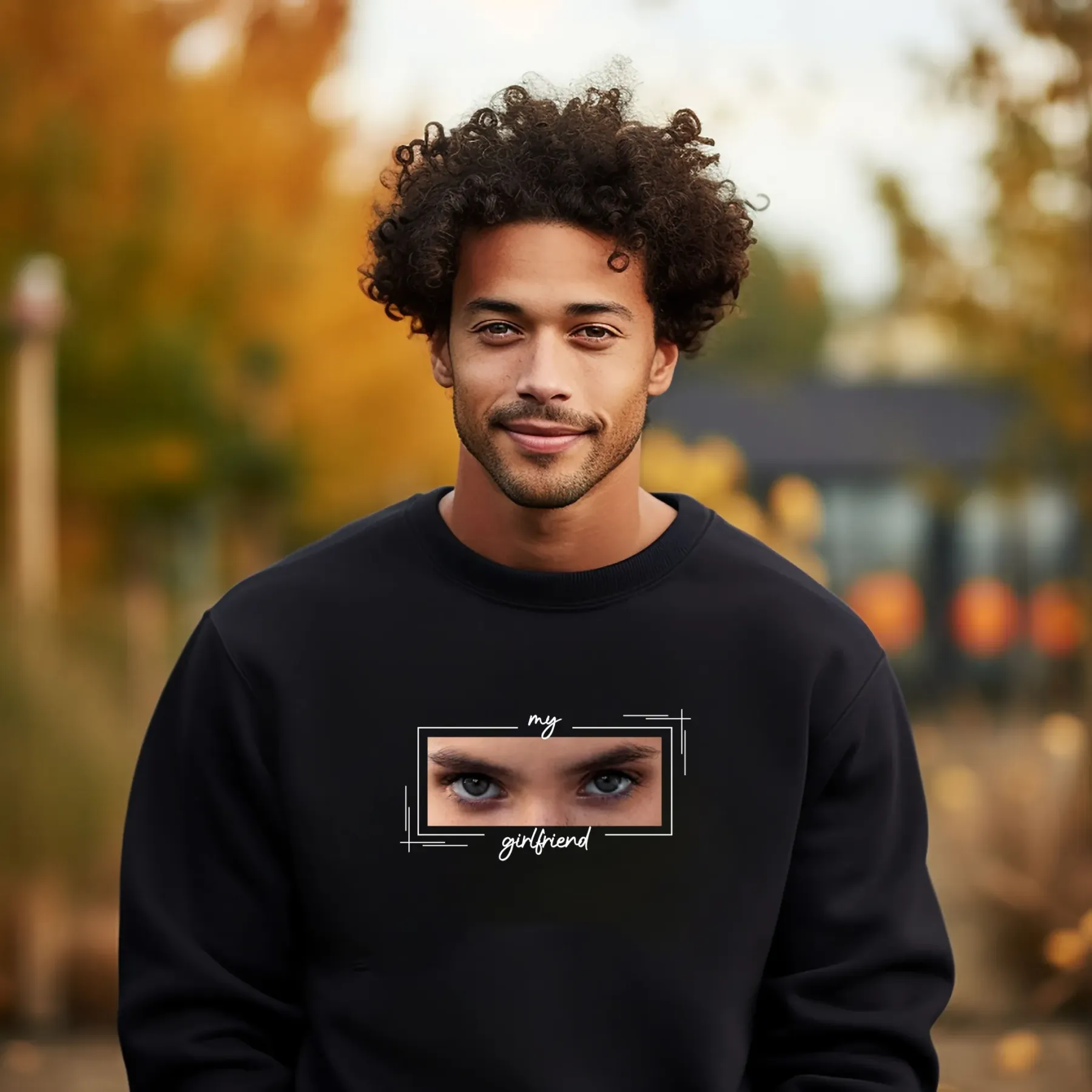 Unique Custom Eyes Tee Perfect Couple Gift