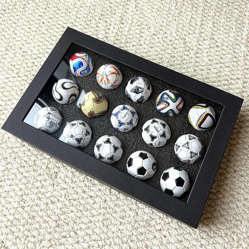 2026 World Cup Football 15 Replica Soccer Balls Collection Ornament Set
