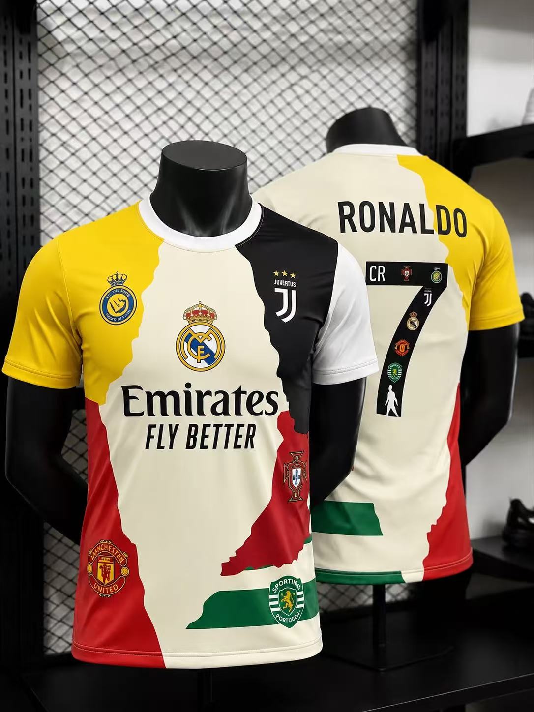 Ronaldo Legacy No. 7 Mashup Jersey