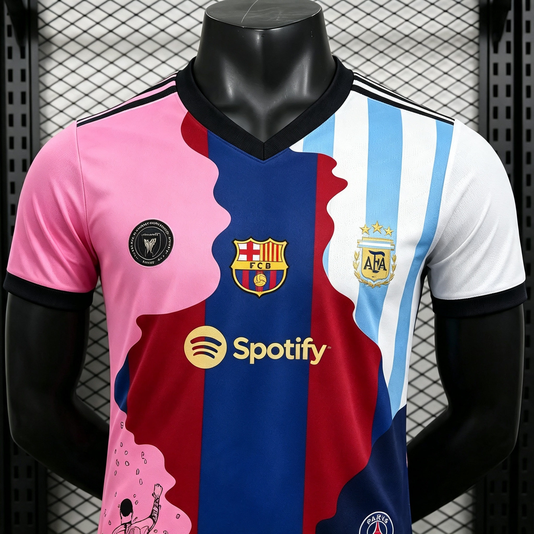 Messi Soccer Jersey Rare Edition – Iconic #10 Player Name & Number Fan Kit
