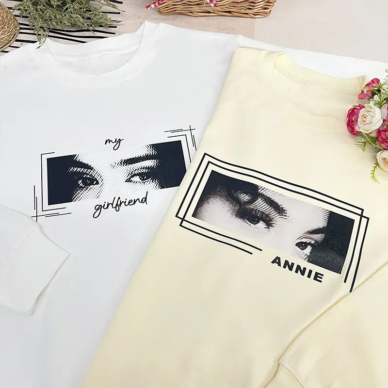 Unique Custom Eyes Tee Perfect Couple Gift
