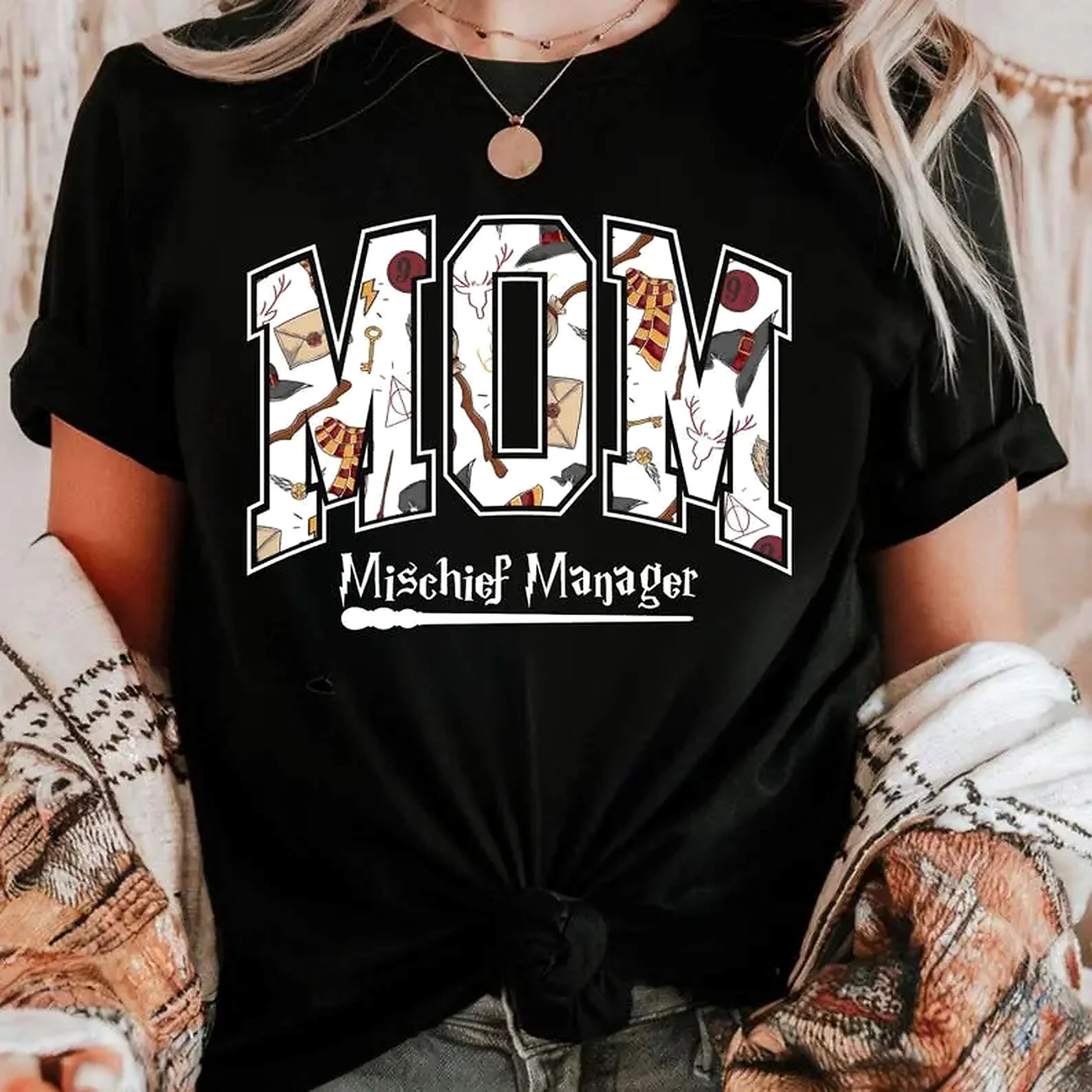 Custom Halloween Theme Park Graphic Shirt