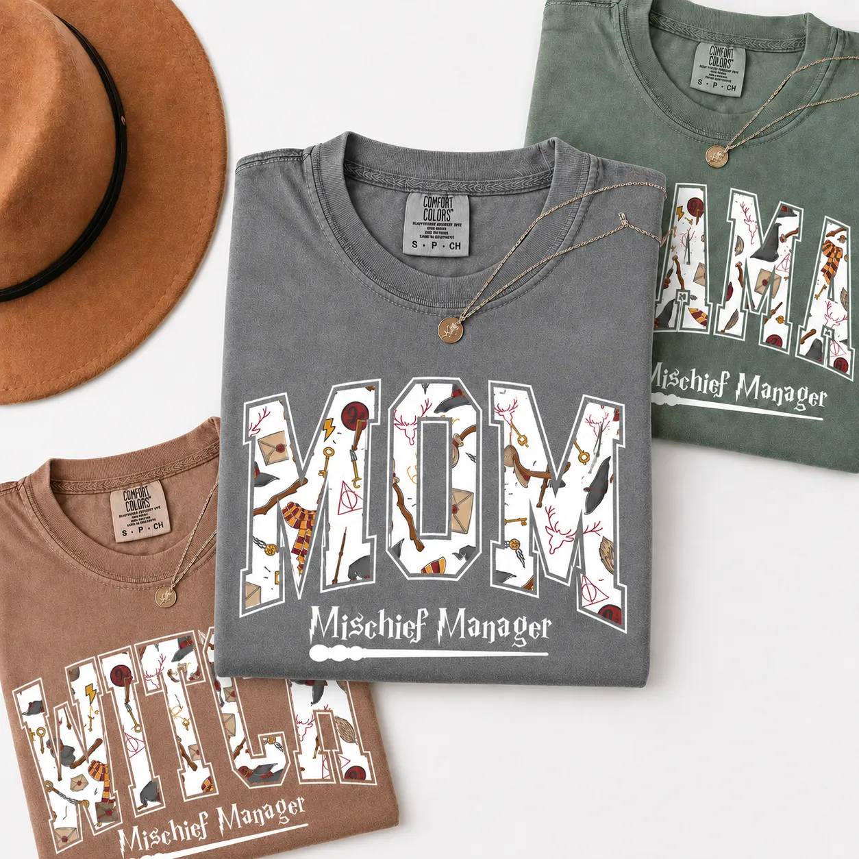 Custom Halloween Theme Park Graphic Shirt