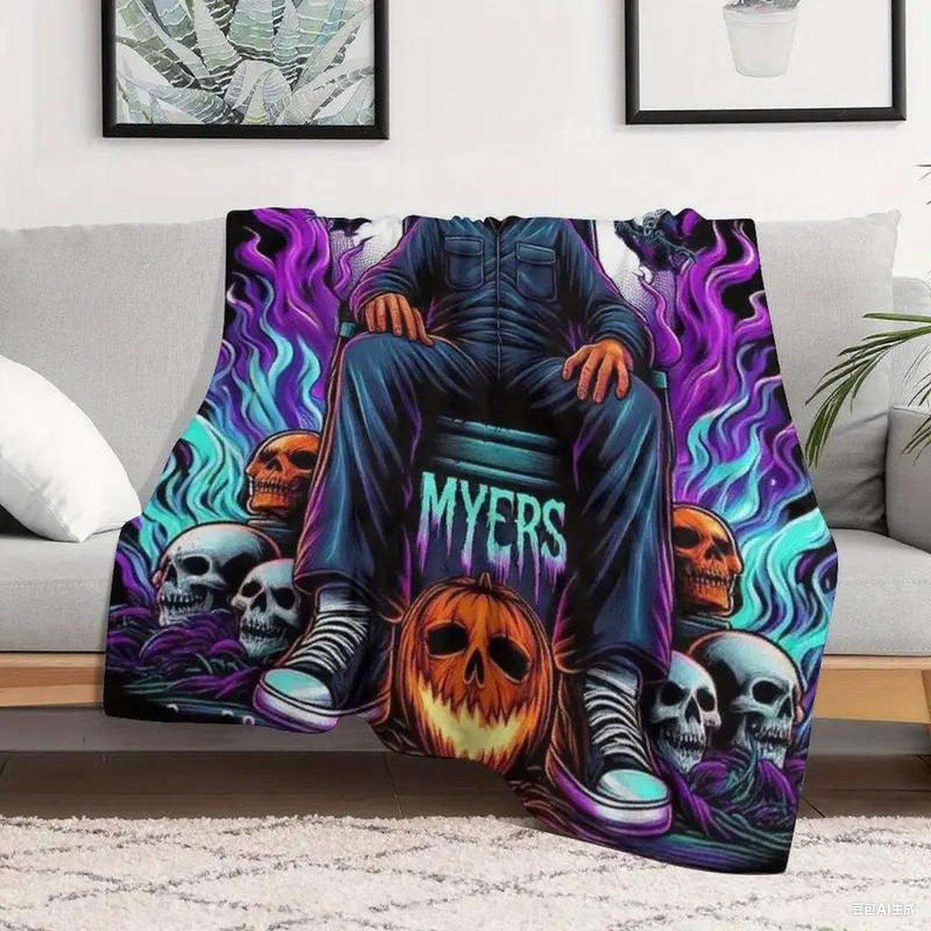 Horror Movie Character Blanket