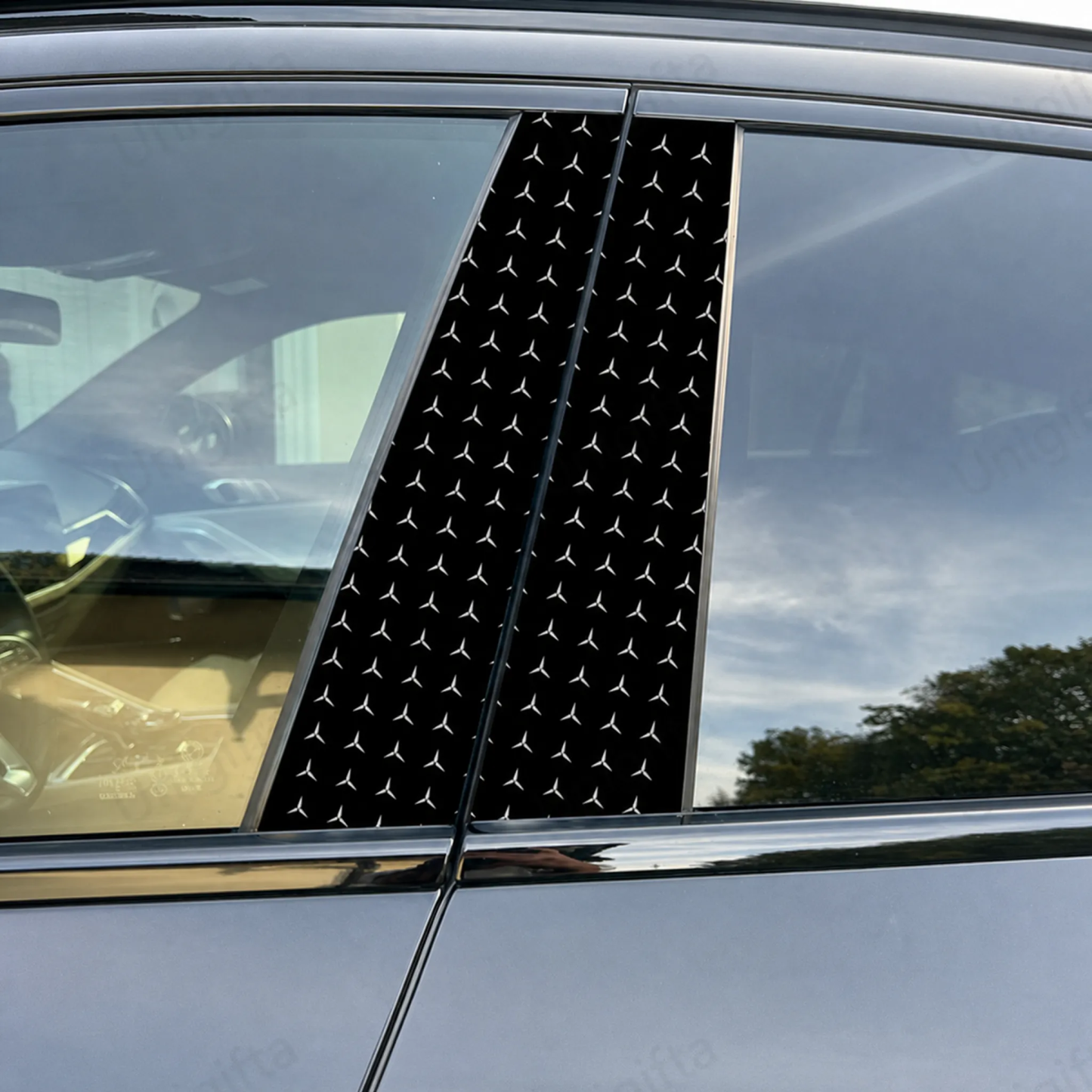 Halloween Color-Changing B-Pillar Emblem Film