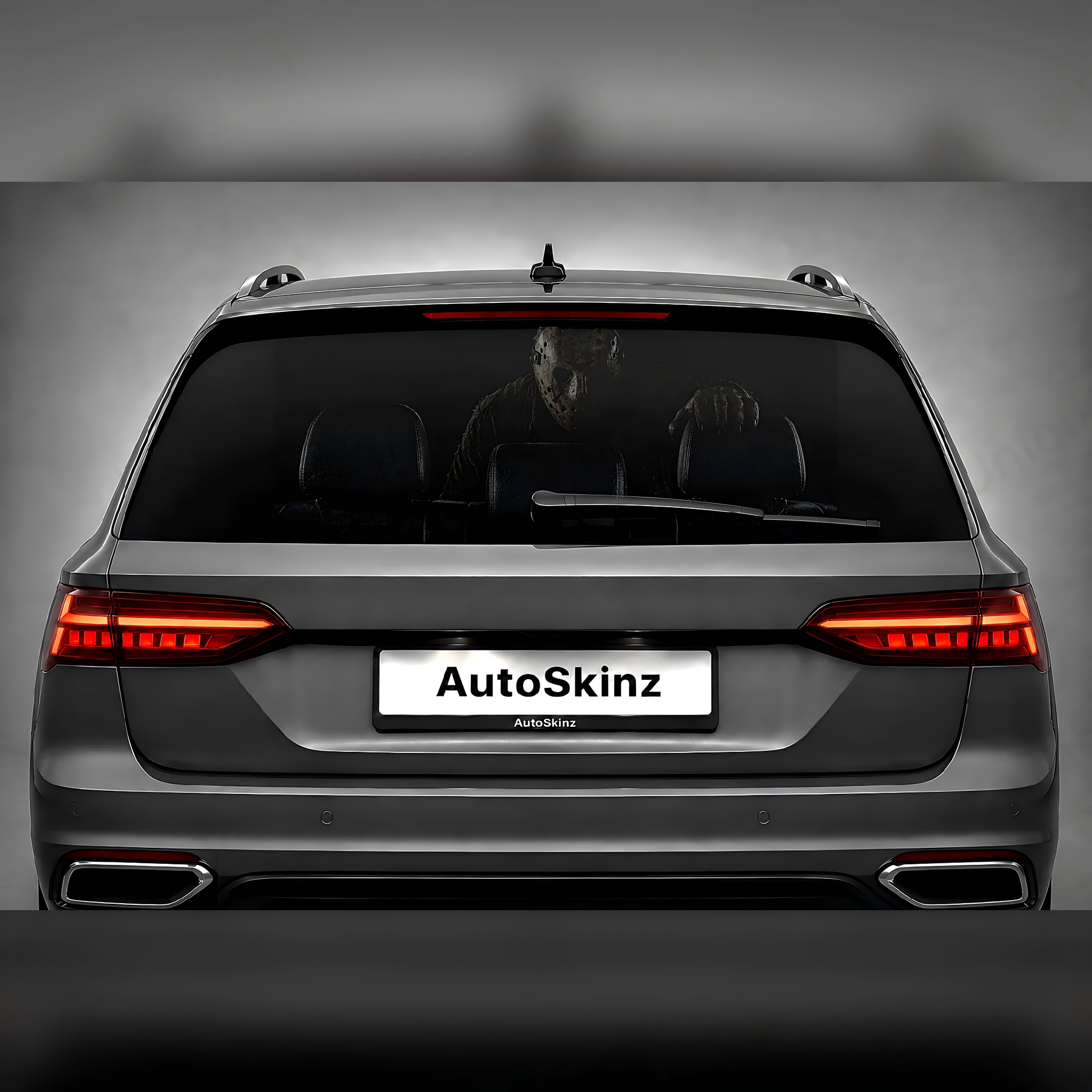 Halloween Horror One-Way Rear Window Film