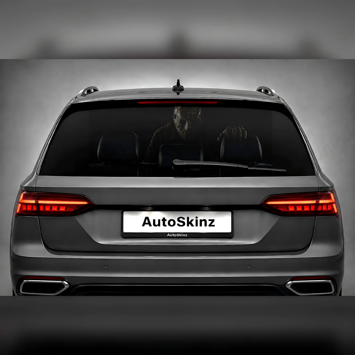 Halloween Horror One-Way Rear Window Film