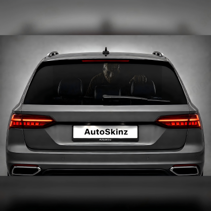 Halloween Horror One-Way Rear Window Film