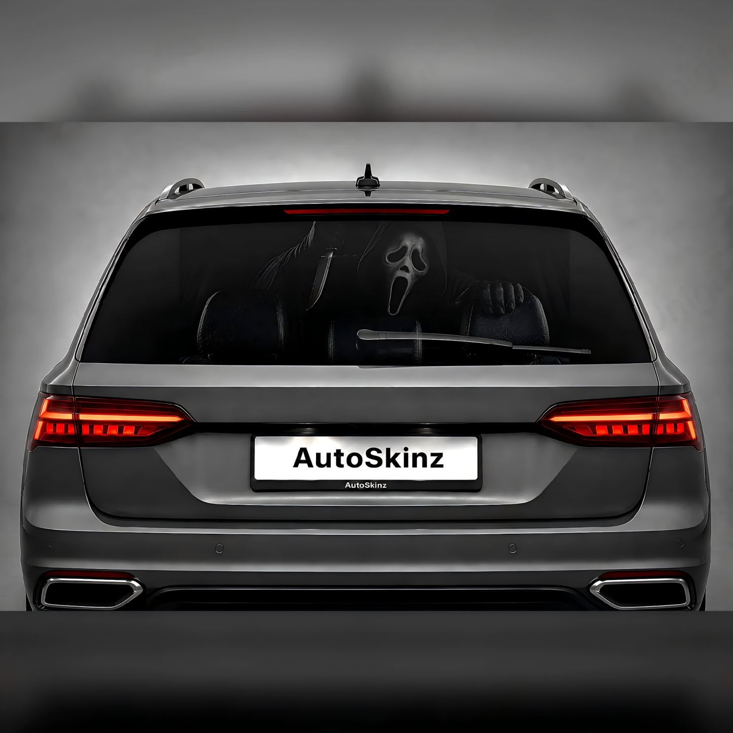 Halloween Horror One-Way Rear Window Film