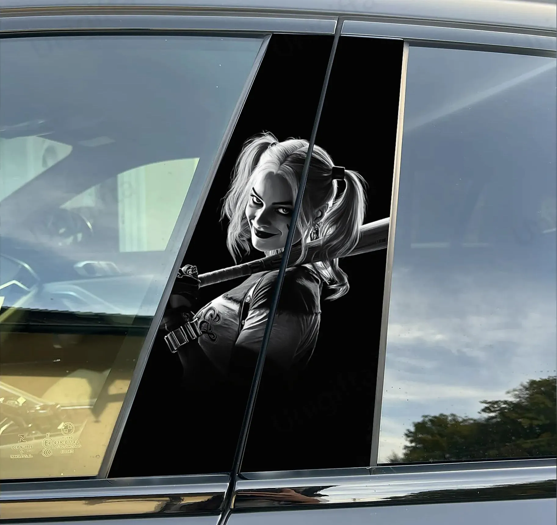 Horror Icons Car Pillar Decal(B-Pillar) – Halloween Series