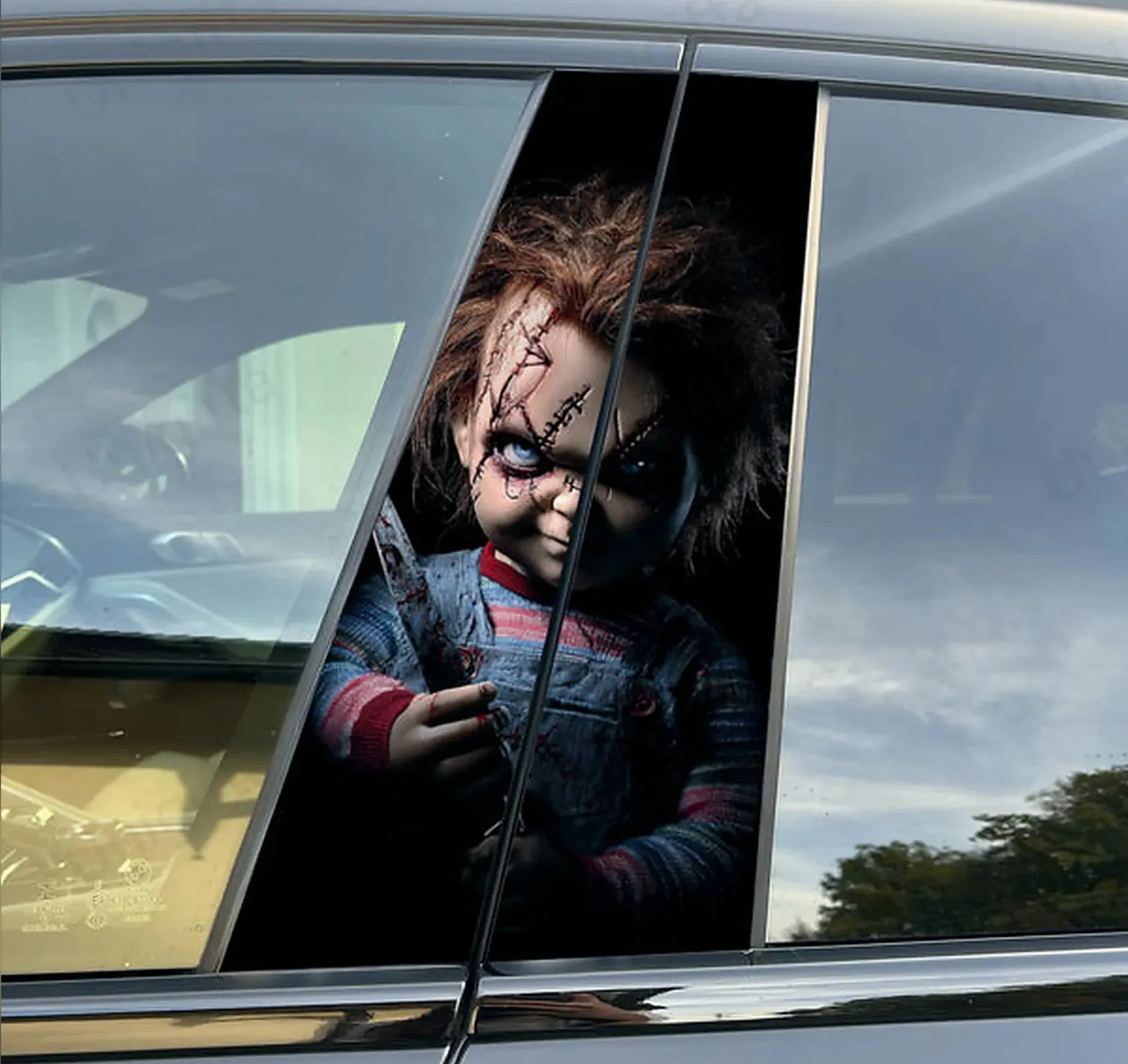 Horror Icons Car Pillar Decal(B-Pillar) – Halloween Series