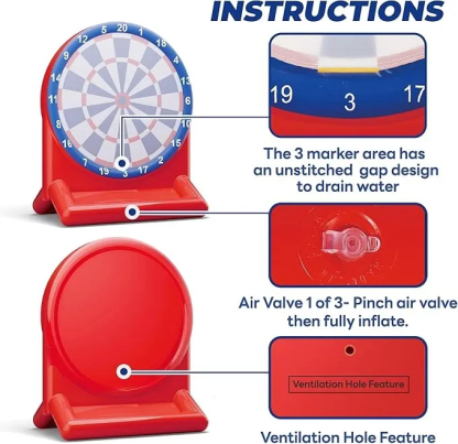 Inflatable Pool Dart Game Set – Fun Summer Toss Game for Kids & Family 🎯💦