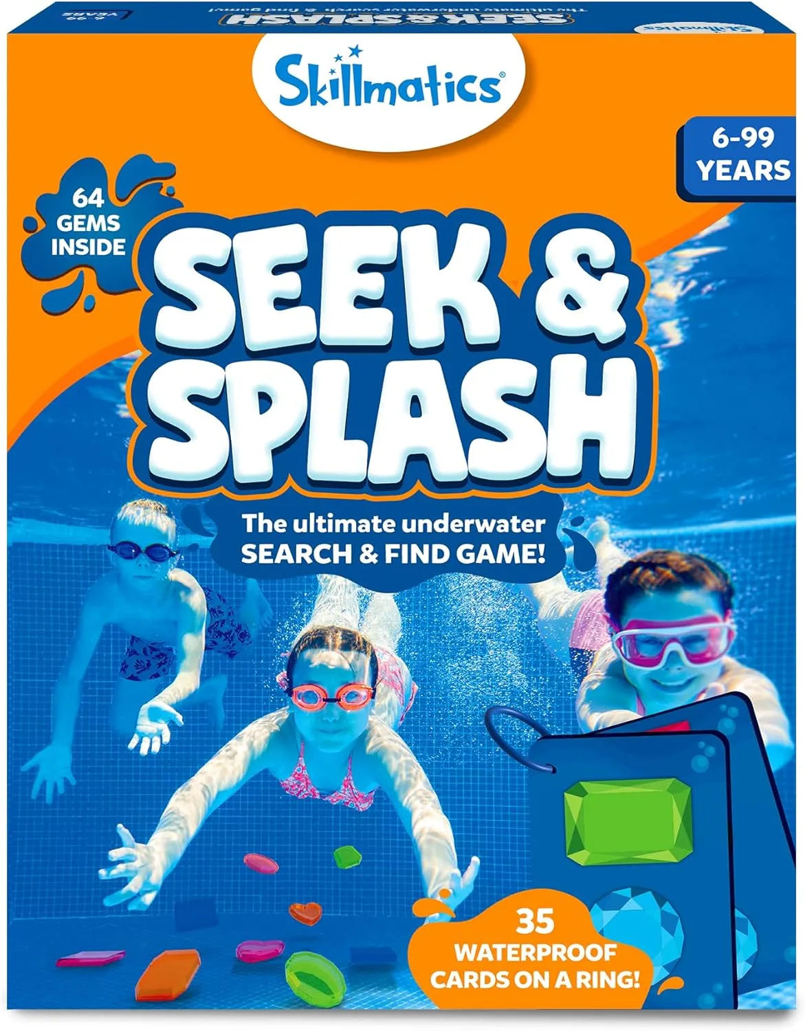 Pool Gem Hunt Diving Game for Kids
