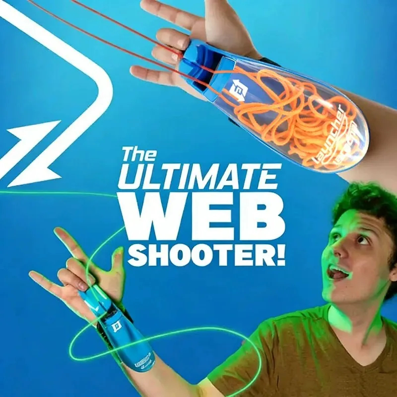 StringBlaze X – Real-Life Web Shooter Toy 🕸️⚡