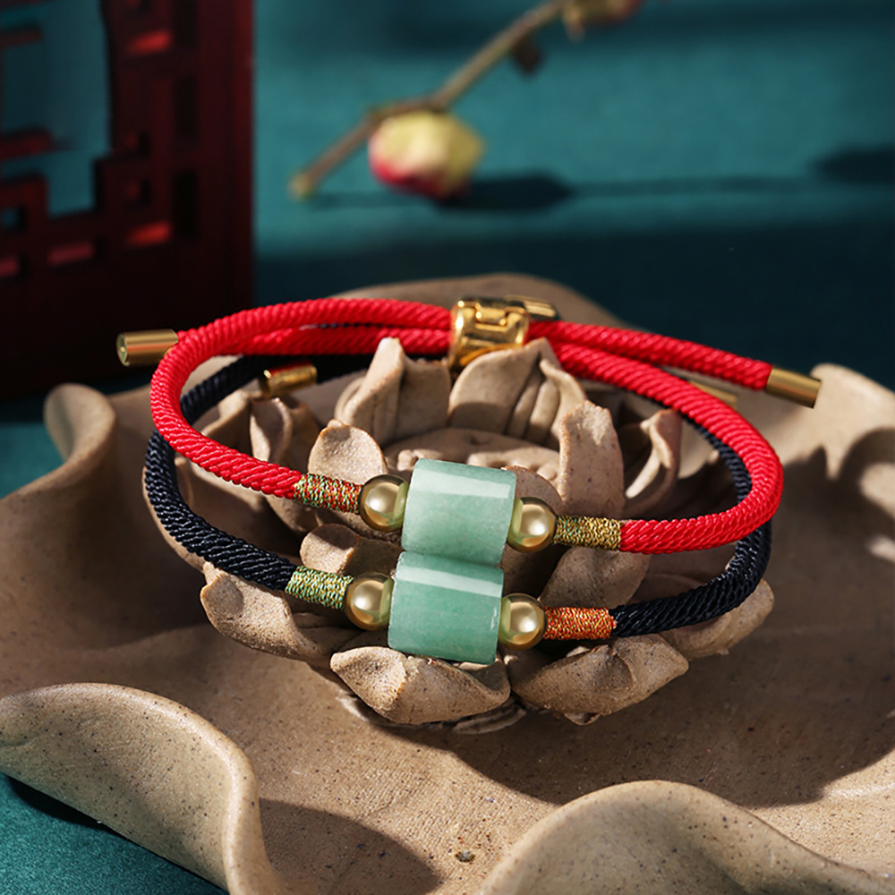 Tibetan String Aventurine Bracelet - Handmade