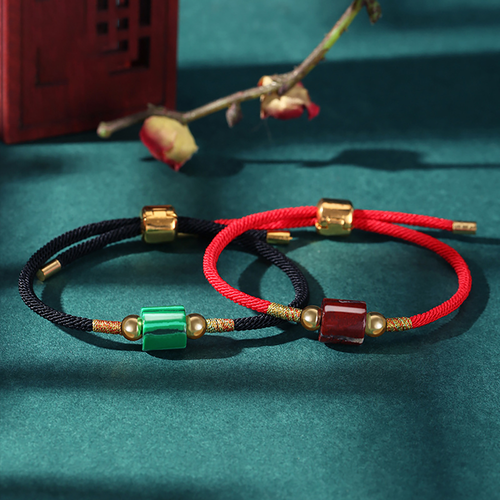 Tibetan String Aventurine Bracelet - Handmade