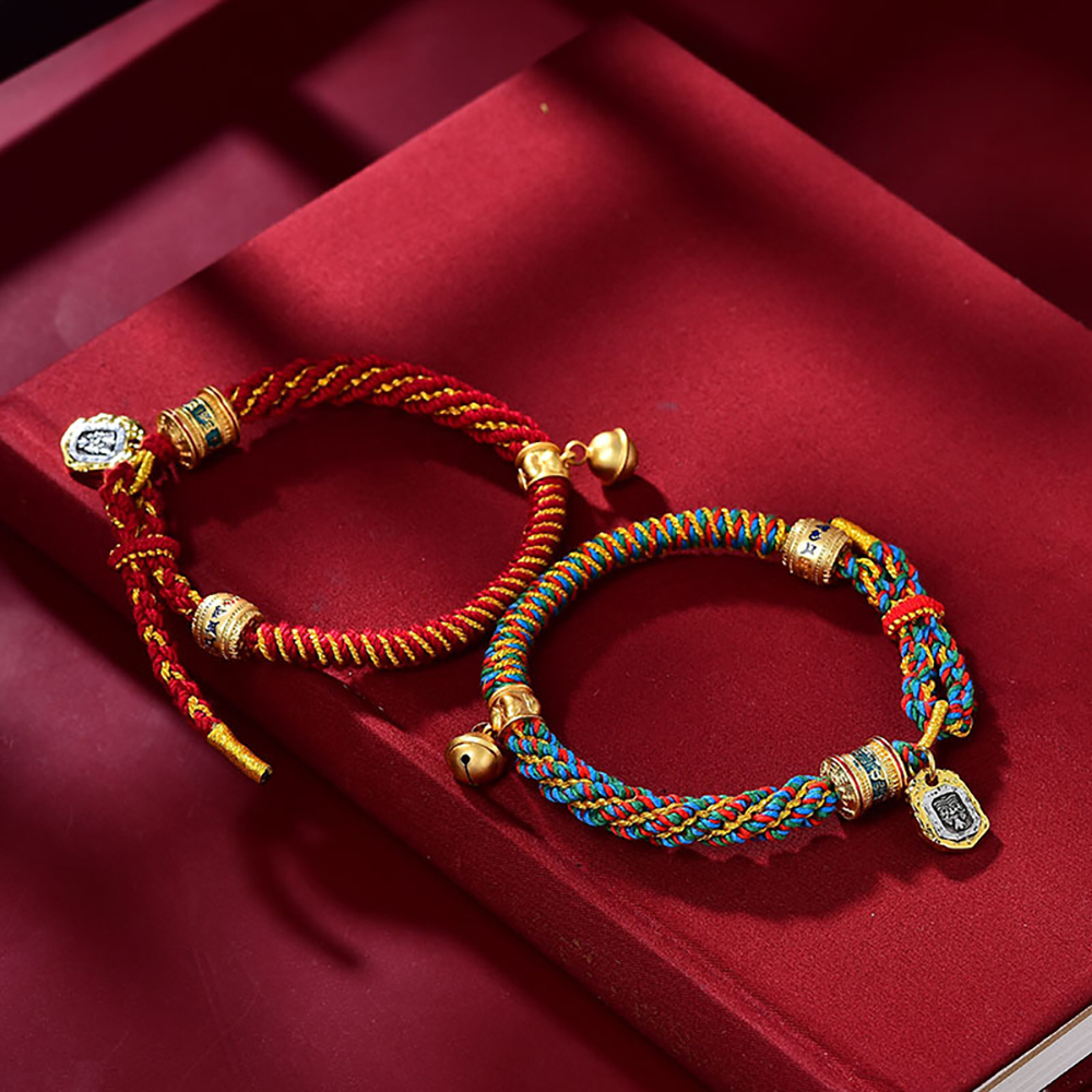 Zakiram Goddess of Wealth Tibetan Mantra Bracelet