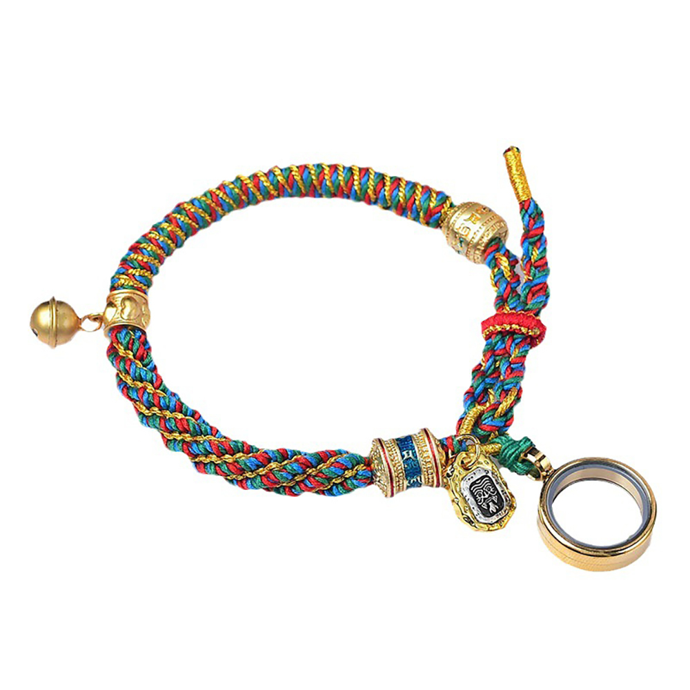 Zakiram Goddess of Wealth Tibetan Mantra Bracelet