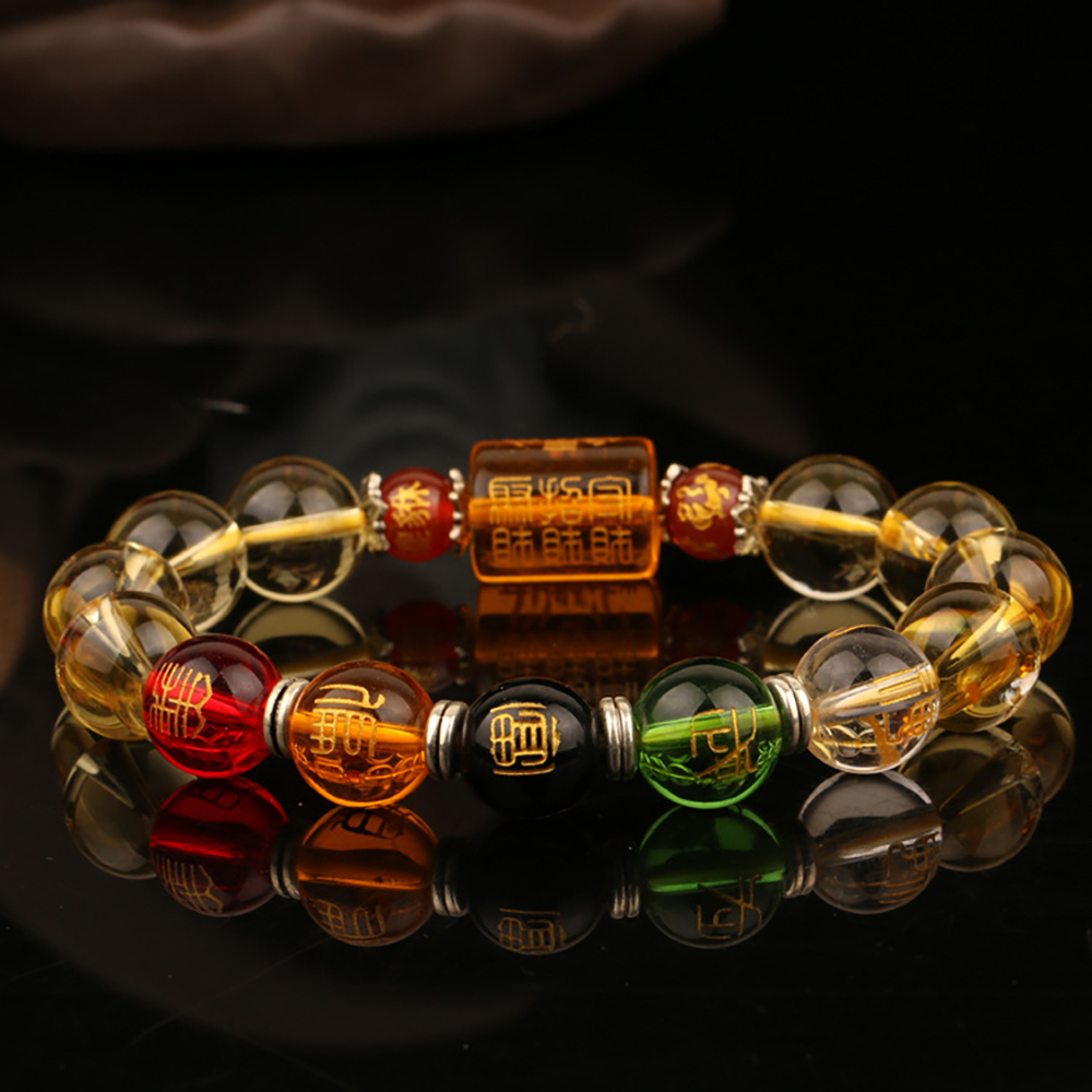 Citrine the God of Wealth Bracelet & The 5 Element Crystals