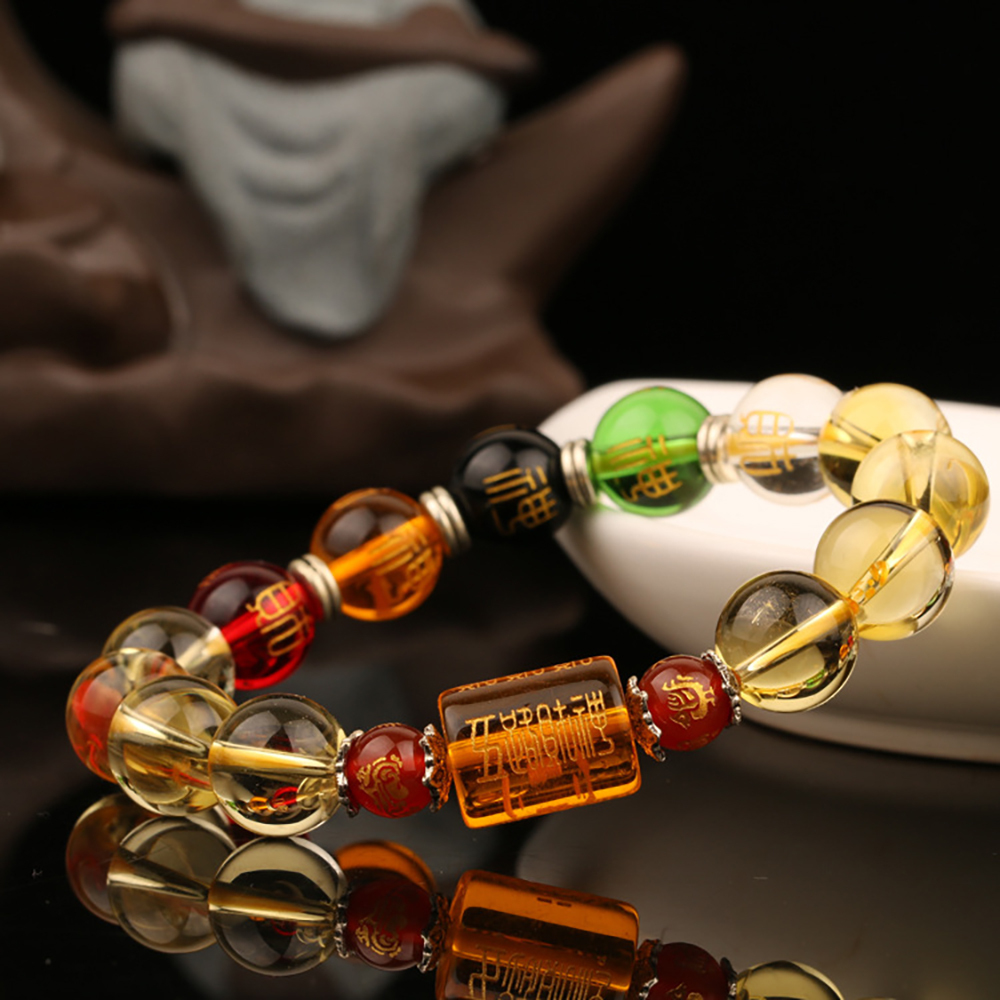 Citrine the God of Wealth Bracelet & The 5 Element Crystals