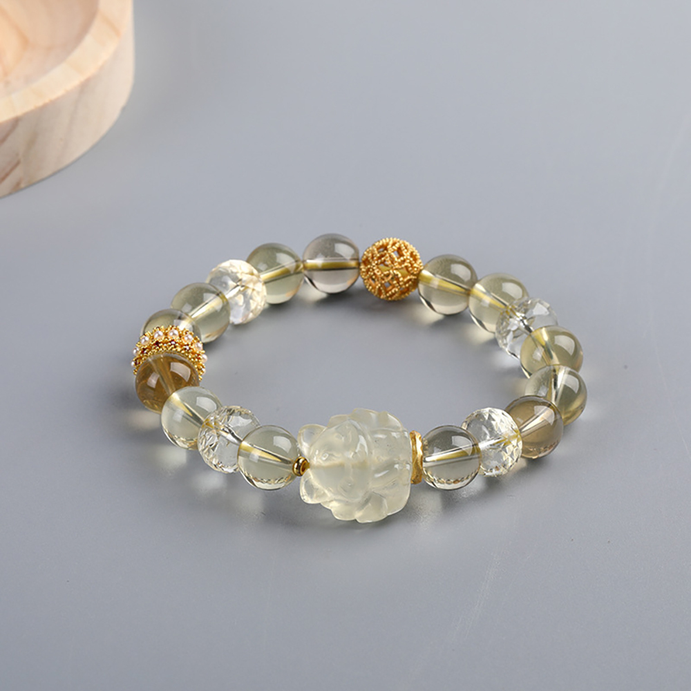 Nine-tailed Fox Citrine Pixiu Bracelet