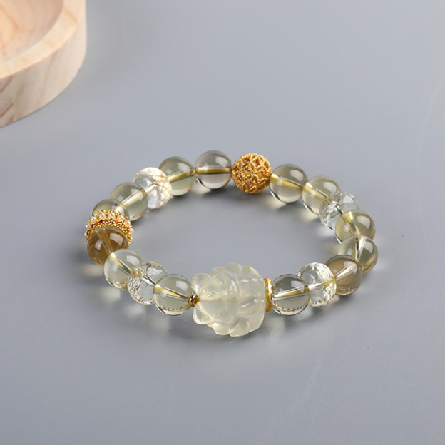 Nine-tailed Fox Citrine Pixiu Bracelet