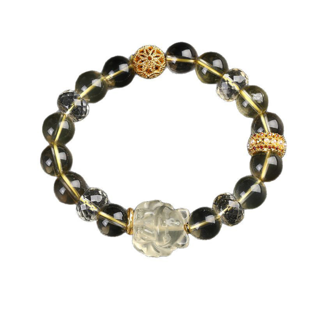 Nine-tailed Fox Citrine Pixiu Bracelet
