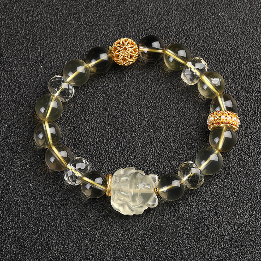 Nine-tailed Fox Citrine Pixiu Bracelet