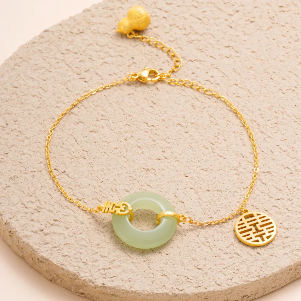 Celestial Shield – Divine Moon Jade Protection Bracelet