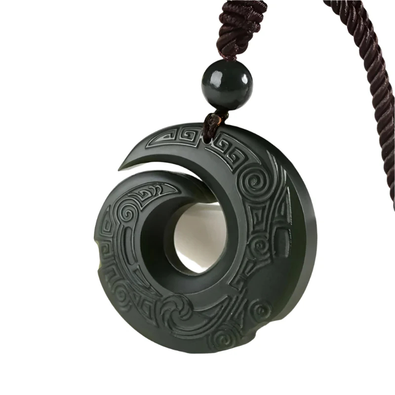 Hetian Jade Pendant Manifesting Necklace