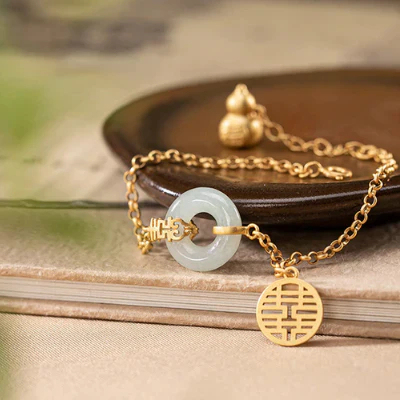 Celestial Shield – Divine Moon Jade Protection Bracelet