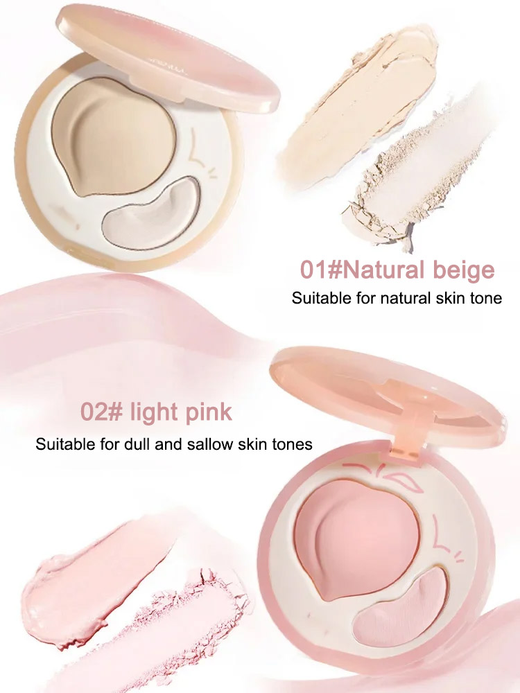 [Buy 1 Get 1 Free] Dual-Color Highlighter Palette [Achieve a flawless makeup look in 3 minutes!]