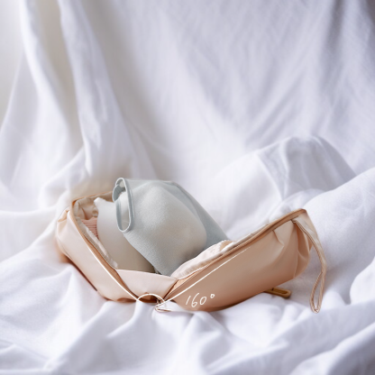 Waterproof ball shaped underwear storage bag