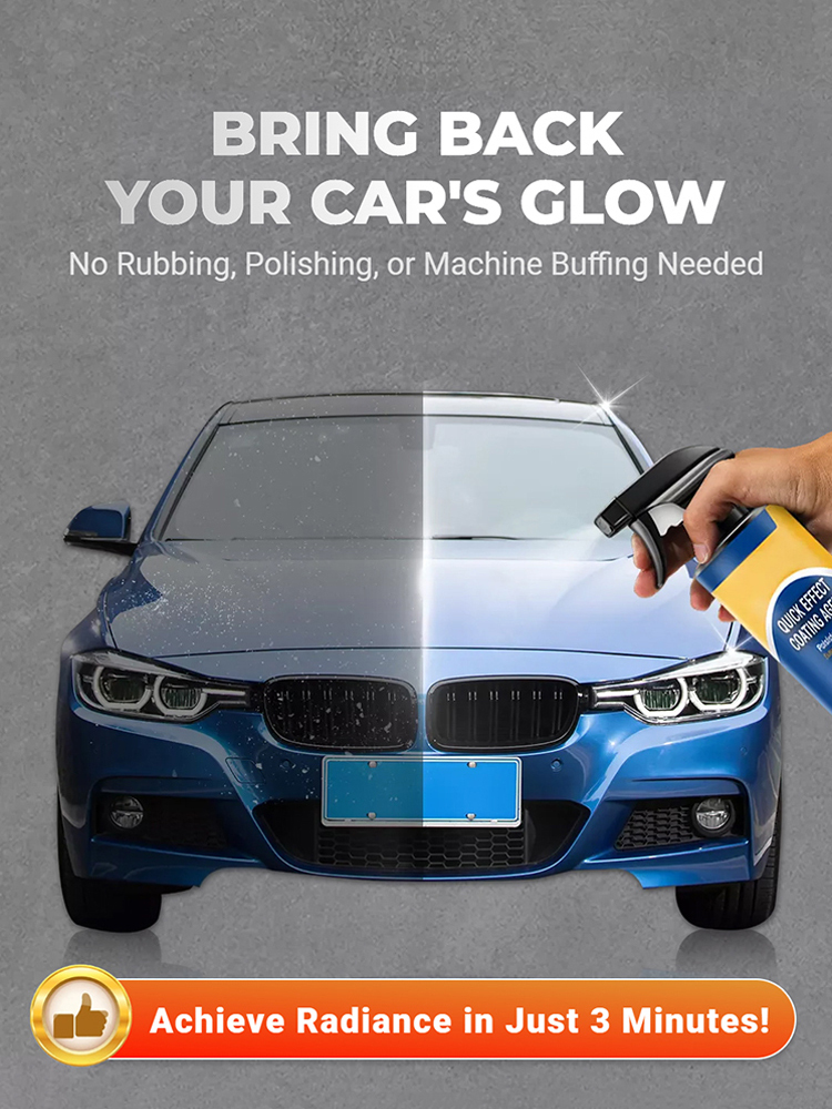 America’s First Nano-Molecular Restoration Spray — Restore Your Car’s Showroom Shine in Seconds!