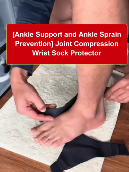 [Ankle Support and Ankle Sprain Prevention] Joint Compression Wrist Sock Protector