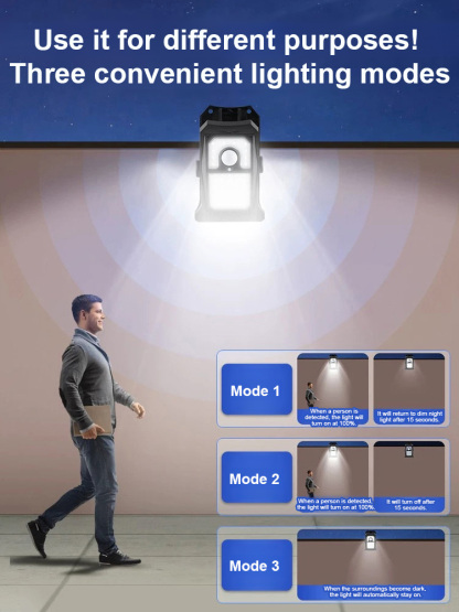 Smart sensor solar clip light【Save a huge amount on your electricity bill for the price of just one meal!】