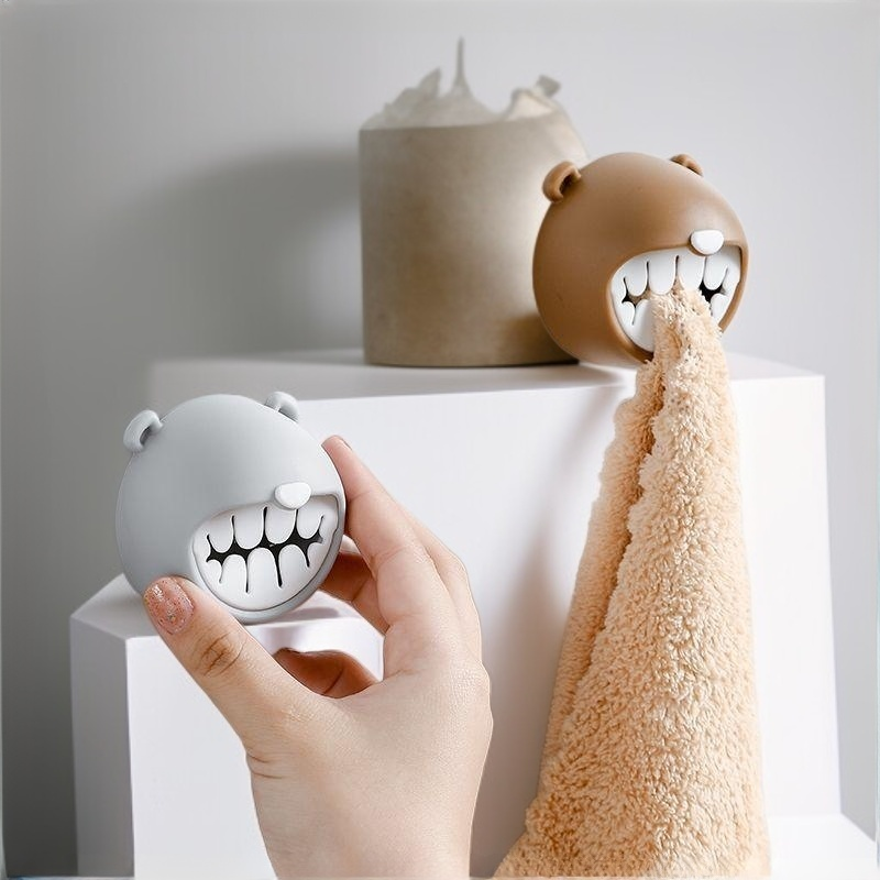 Hand towel and face towel hanger