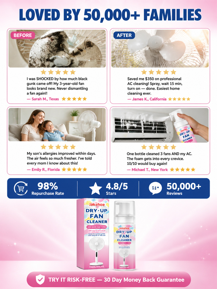 [Save 50% on Electricity Bills] Air Conditioner Fan Cooling Cleaner【Buy 1 Get 1 Free for a Limited Time Only】